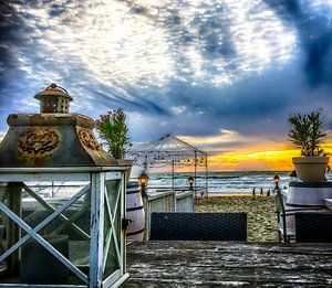 Blick auf das strand. von Freddy Hoevers