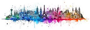 Skyline der Welt
