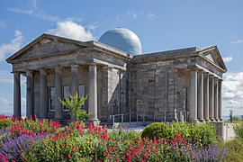 Stadtobservatorium; Calton Hill; Edinburgh; Schottland; Vereinigtes Königreich von Arch White