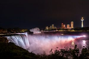Die Niagarafälle zwischen Kanada und USA