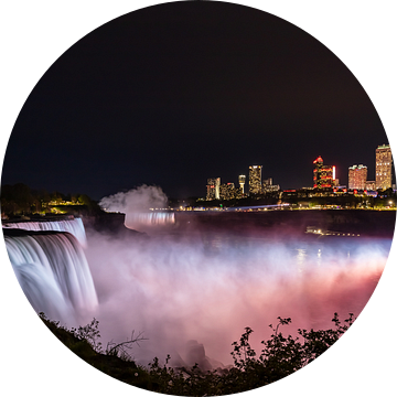 Die Niagarafälle zwischen Kanada und USA van Roland Brack