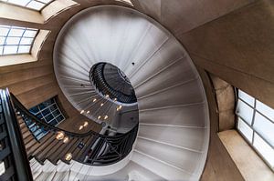 Stairwell (round), seen from below by Bob Janssen