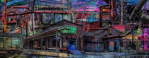 Collage Landschaftspark Duisburg
