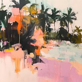 Palmenstrand von Bianca ter Riet