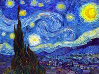 De sterrennacht - Vincent van Gogh -1889