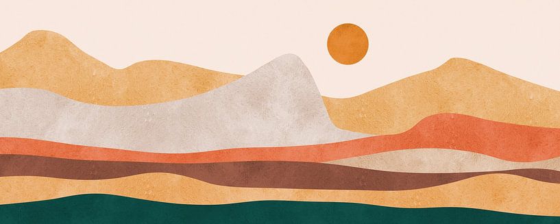 Harmonisch landschap 10 van Vitor Costa