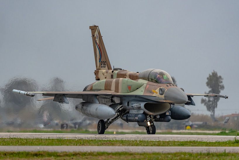 IDFAF Lockheed Martin F-16I &quot;Sufa&quot;. by Jaap van den Berg