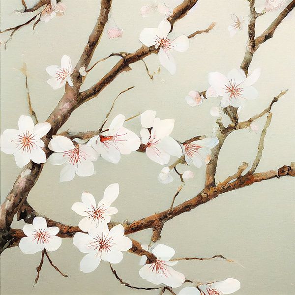 Kirschblüte von Bianca ter Riet