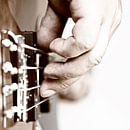 Guitar man on strings by Jana Behr thumbnail