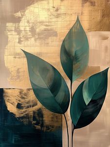 Abstraktes Blatt