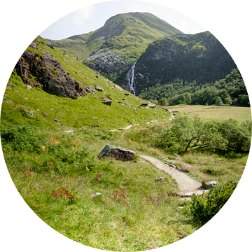 The valley of Ben Nevis, Scotland van Boy  Driessen