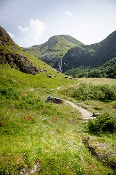 The valley of Ben Nevis, Scotland van Boy  Driessen