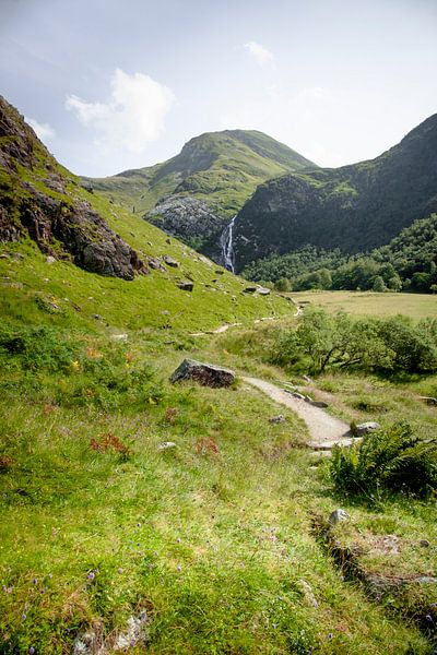 The valley of Ben Nevis, Scotland par Boy  Driessen
