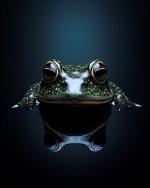 Portrait einer Kröte