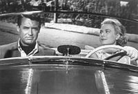 Grace Kelly and Cary Grant