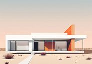 Bauhaus poster art print by Niklas Maximilian thumbnail