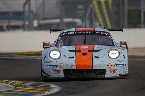 Gulf Racing UK Porsche 911 RSR, 24 uur van Le Mans 2019