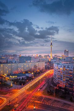 Lumières de Berlin sur Iman Azizi