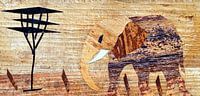 African elephant art
