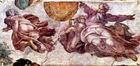 Fresco in the Sistine Chapel, Michelangelo by Masterful Masters thumbnail