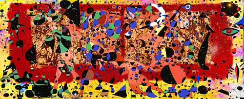 Matisse Miro Rothko Pollock und Zanolino Kunstparty von Giovani Zanolino