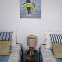 Klantfoto: SUMMER GIRL (gezien bij vtwonen) van db Waterman, op canvas