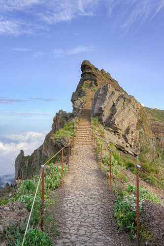 Stairway to heaven in Madeira