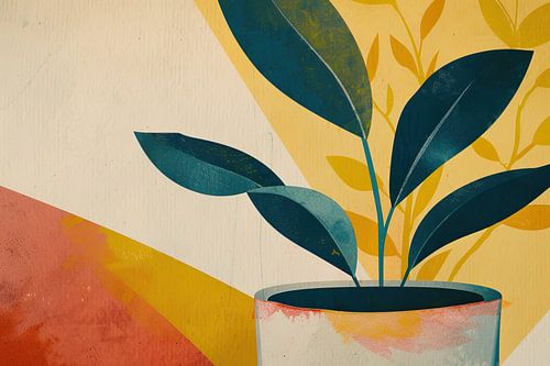 Travail coloré scandinave