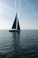 Zeilboot in Zeeuws-Vlaanderen