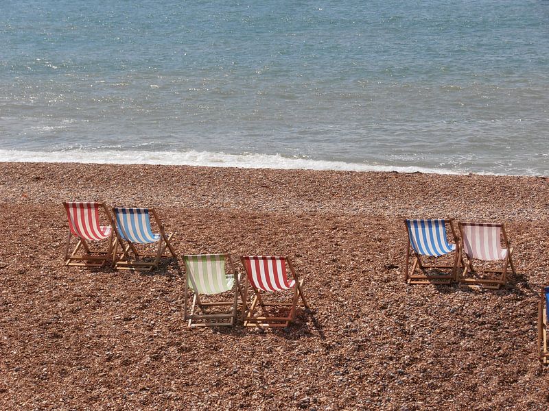 Strandstoeltjes par Melanie Verdoorn