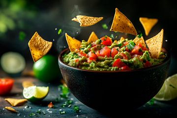 Guacamole snack van Poster Art Shop