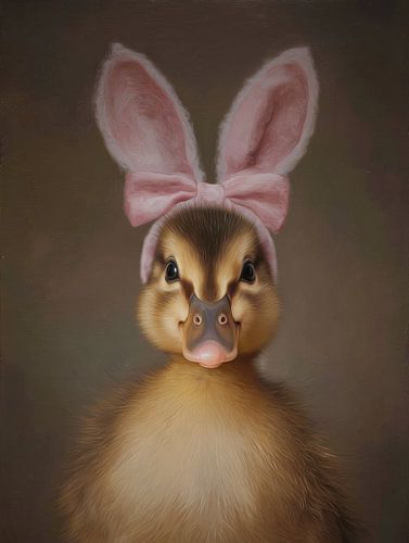 Caneton aux oreilles de lapin