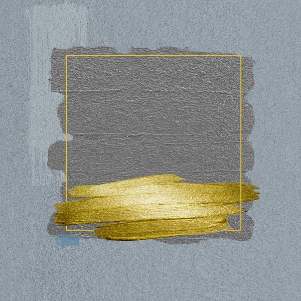Abstract square II by Dray van Beeck