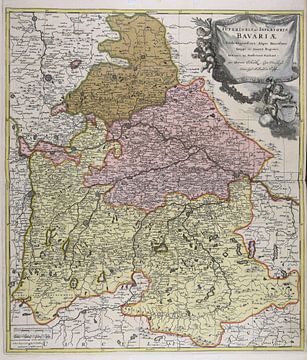 Beieren, 1700 van Atelier Liesjes
