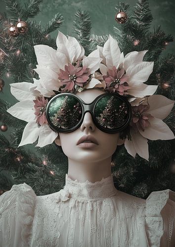 Noël dans le miroir Pastel