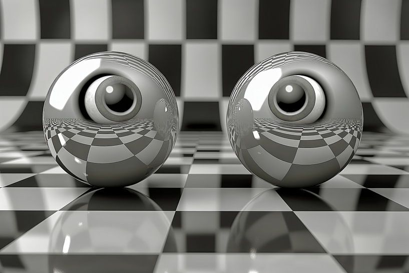 digital eye balls by Egon Zitter