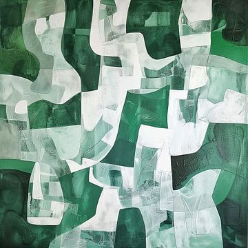 Dynamic Green Labyrinth by Color Square