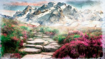 Dream mountains by FRESH Fine Art