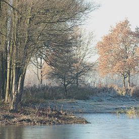 Winterlandschap sur Annelies Schreuder