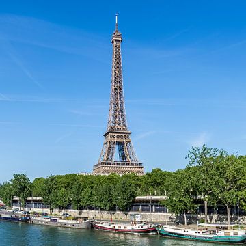 PARIS Eiffeltoren & Seine van Melanie Viola