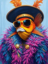 Goldfish by Jolique Arte