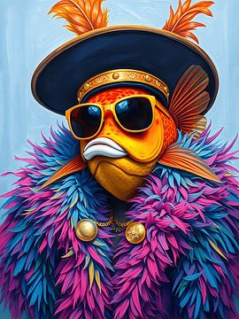 Goldfish by Jolique Arte