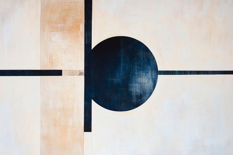 Geometric abstraction by Poster Art Shop