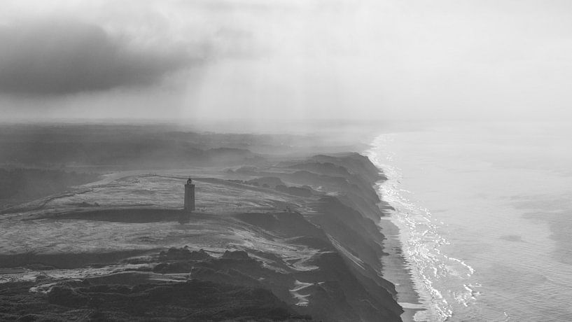 Nebel des Leuchtturms Rubjerg Knude von Piermarco Raimondo