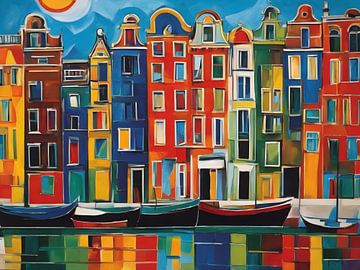 Amsterdam in Abstract by Bart Veeken