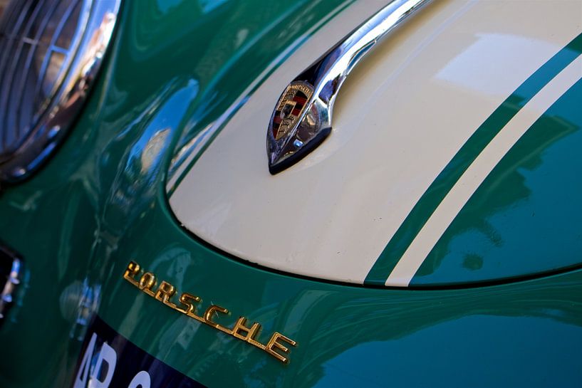 Groene Porsche 365 C von Joost van Riel