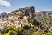 Le village de Chulilla à Valence, Espagne