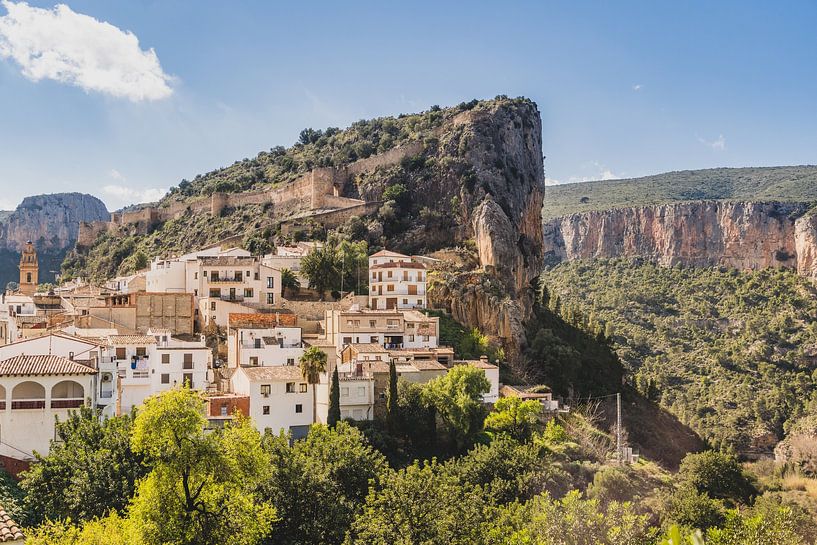 Le village de Chulilla à Valence, Espagne par Melanie van Leeuwen