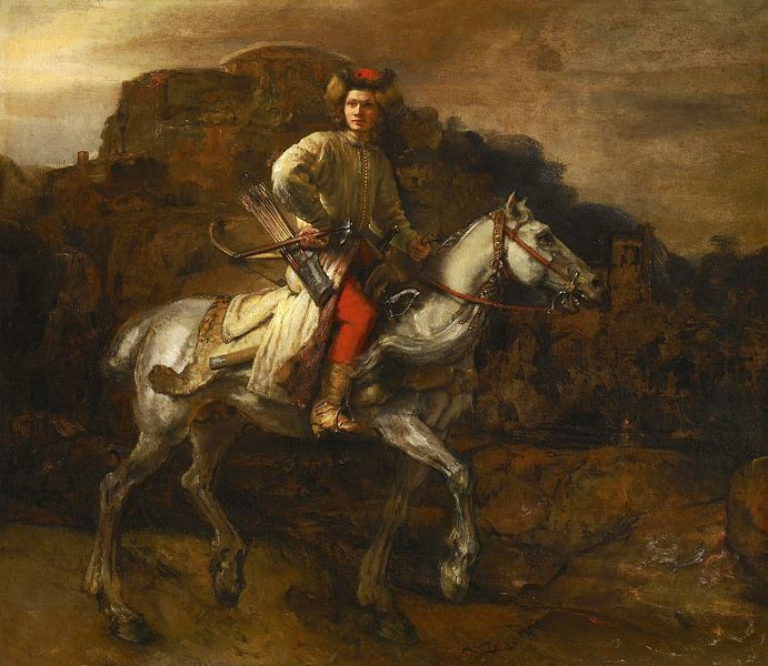 Le cavalier polonais, Rembrandt par Rembrandt van Rijn