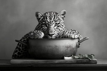 Jaguar kitchen by Poster Art Shop